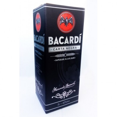 Ром Bacardi Carta Negra (Бакарди) 2 литра