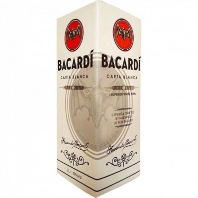 Ром Bacardi Carta Blanca (Бакарди) 2 литра