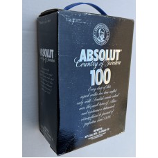 Водка Absolut Black 3 л